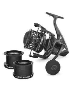 Tubertini C-SRF Carbon Surfcasting Fishing Reel with 7 Bearings