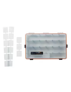 Savage Gear WP Lurebox 5b Smoke Artificial Door Box 35.5X23X5 cm 