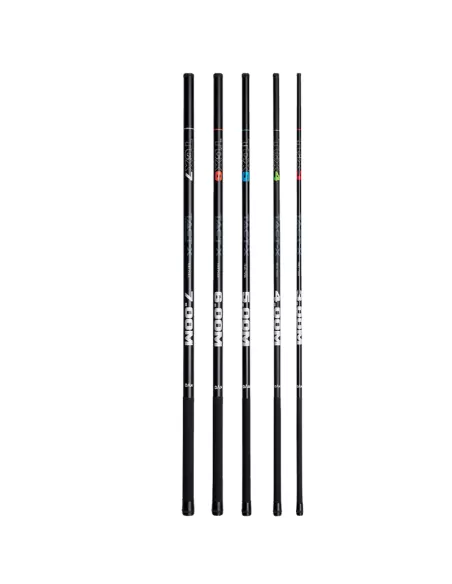 Dam Tact-x Tele Poles Canne da Pesca Telescopiche in Puro Carbonio Canne da pesca Dam