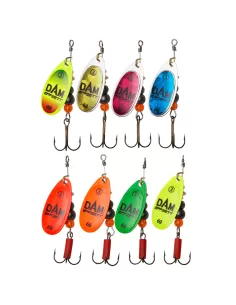 Dam Effzett Fluo Spinner Spoon Peach Spinning 4 gr