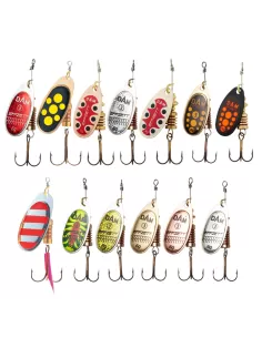 Dam Effzett Standard Spinner Spoons Peach Spinning 6 gr 