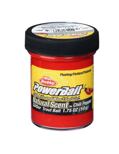 Berkley Powerbait Trout Bait Spice White Trout Paste Chili Pepper Flavor