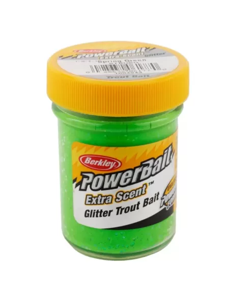 Berkley Powerbait Glitter Trout Bait Spring Lime Sinking Trout Paste