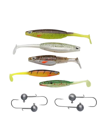 Berkley Sick Zander Pack 9 pcs Complete Kit for Spinning Fishing