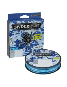 Spiderwire Stealth Smooth8 X8 PE Braid Braid 8 Heads 150mt Blue Camo 