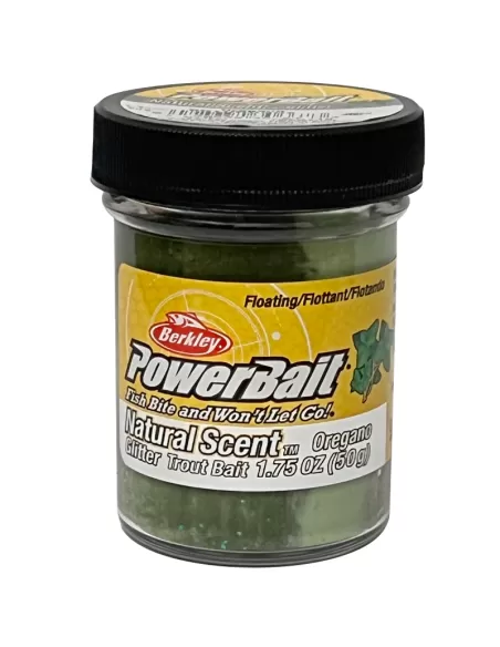 Berkley Powerbait Trout Bait Spice White Pasta per Trote Gusto Oregano Esche da pesca Berkley