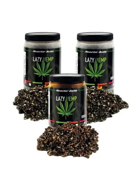 Maver Reactor Baits Lazy Hemp Canapa Selezionata Cotta e Fermentata 500 gr Pasture Maver