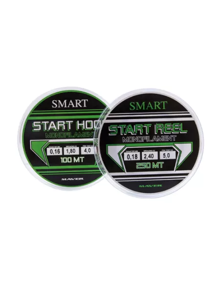 Maver Smart Start Hook e Start Reel Filo da Pesca - fishing tackle