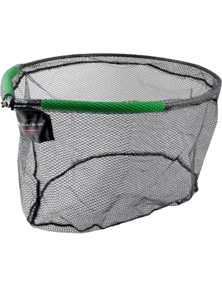 Maver Medusa Gommata Testa Guadino Ideale per Grossi Pesci 60x50 cm Teste guadino Maver