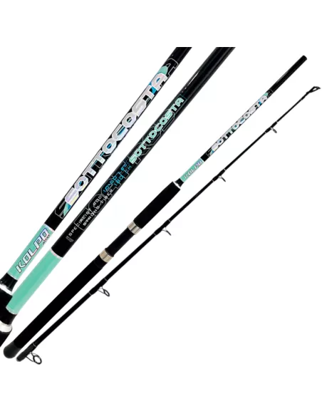 Kolpo Sottocosta Traina Bolentino Drifting Canna da Pesca Barco 2 Sezioni Canne da pesca Kolpo