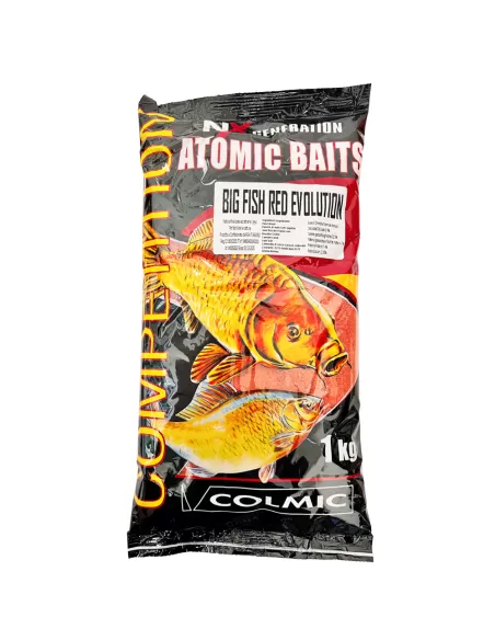 Colmic Pastura Premier Big Fish Red Evolution Atomic Bait 1kg Pasture Colmic