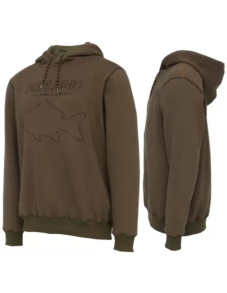 Prologic Mega Fish Hoodie Felpa Abbigliamento da pesca Prologic