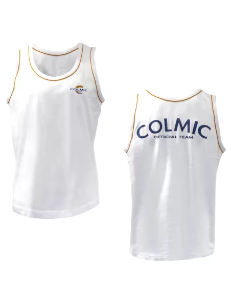 Colmic Vogatore Canotta 100% Cotone Abbigliamento da pesca Colmic