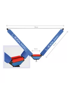 Colmic Roller V 40x70 cm Universal Threaded Connection