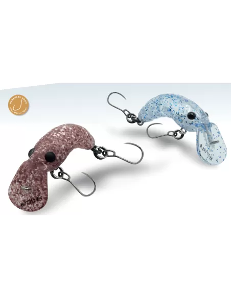 Herakles Moth 28 Crankbait Offer Trout Area Lures 28 mm 1.5 gr Floating