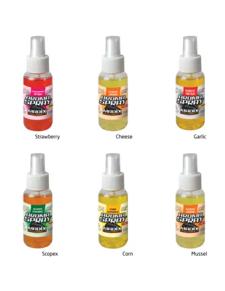 Madix Aromi Spray Concentrati per Esche e Pasture 50 ml Attrattori e additivi Madix
