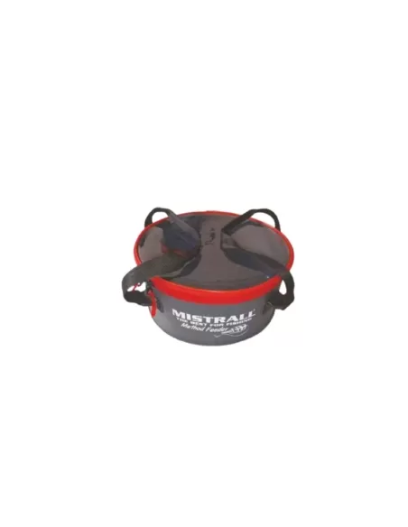 Mistrall Accessories Holder for Groundbaits and Bait in Eva with Transparent Lid 30 cm diam.