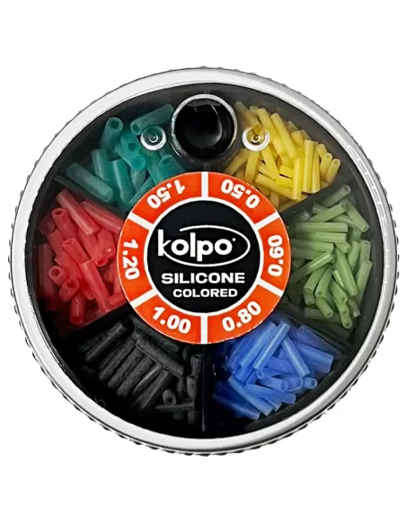 Kolpo Tubini per galleggianti Misure Assortite in Puro Silicone Colorati Tubini Guaine Silicone e Pvc Kolpo