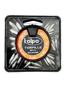 Kolpo Mascot with Torpille Calibrated Turning with Soft Perforated Silicone Sheath 30 pcs