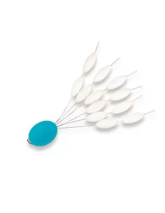 Akami Competition Surf Float White 12 pcs