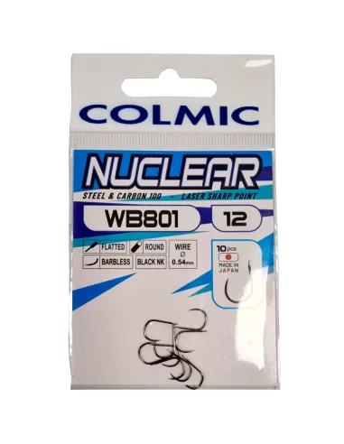 Colmic Ami Da Pesca Nuclear N1000 Con Paletta: Modello 14, Acciaio Al Carbonio Per Mare E Fiume