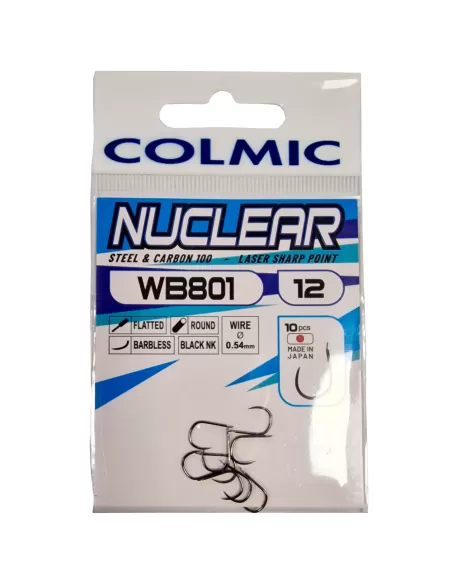 Colmic Ami Nuclear WB801 Very robust with tenacious tip 10 pcs