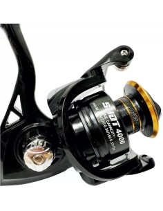 Kolpo Shot Fishing Reel Aluminum spool suitable for braided lines 6 bearings 2