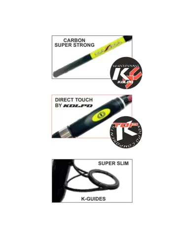 Kolpo Maxima Canna da Pesca Bolentino 200 gr