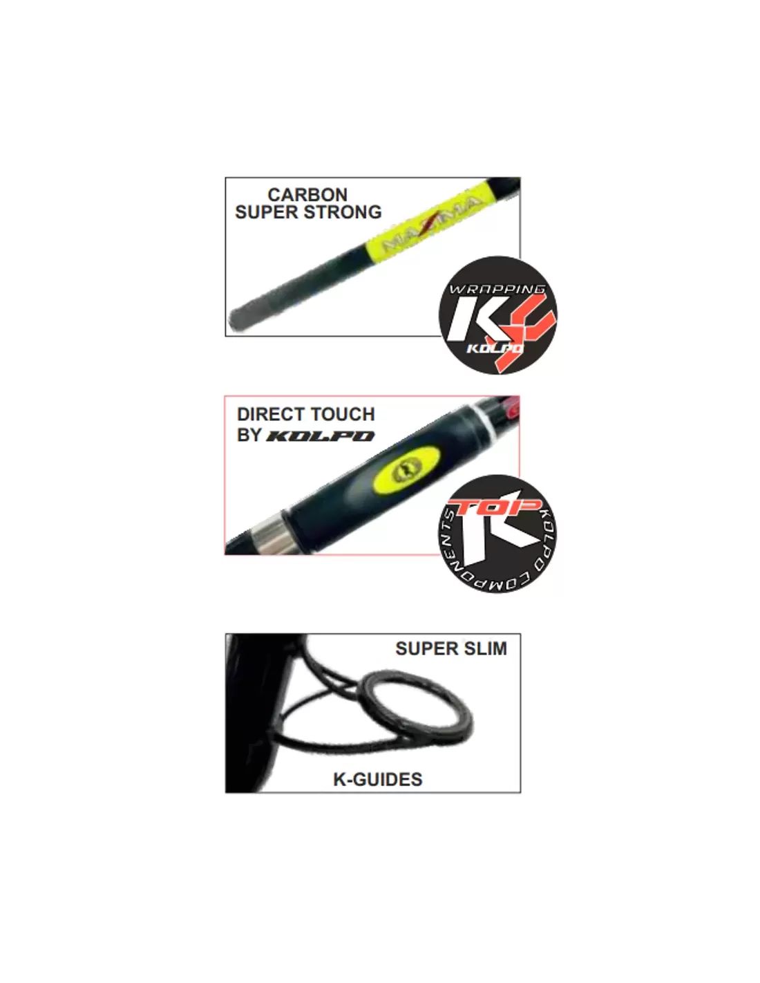 Fish 90s Picture Kolpo Maxima boat bottom fishing rod 200 g