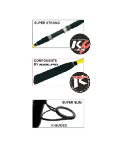 Kolpo Concordia 2 Edition Canna per la pesca dalla Barca 200 gr 2