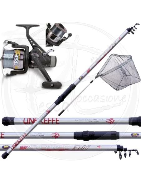 Combo pesca baitrunner Kit da pesca Lineaeffe