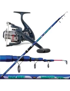 surf casting Kit blue andromeda 