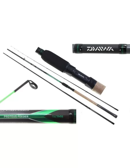 Daiwa Canne Proteus Feeder Canna Sezioni Separate Canne da pesca Daiwa