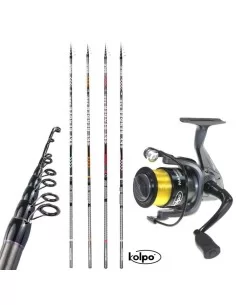Lake Trout Fishing Kit Rod Reel Sky Bender Nanga 