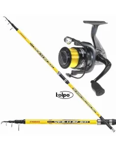 4.20 m Wire Reel Rod Kolpo trabucco Vektor Surfcasting 