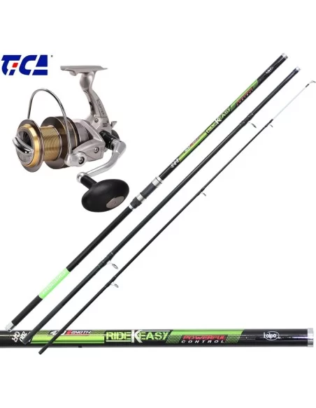 Kit Top Surfcasting Canna RideKeasy Mulinello Tica Scepter Kit da pesca Kolpo