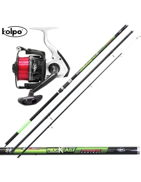 Carbon Rod Reel Fishing Combo Surfcasting Talent Kolpo