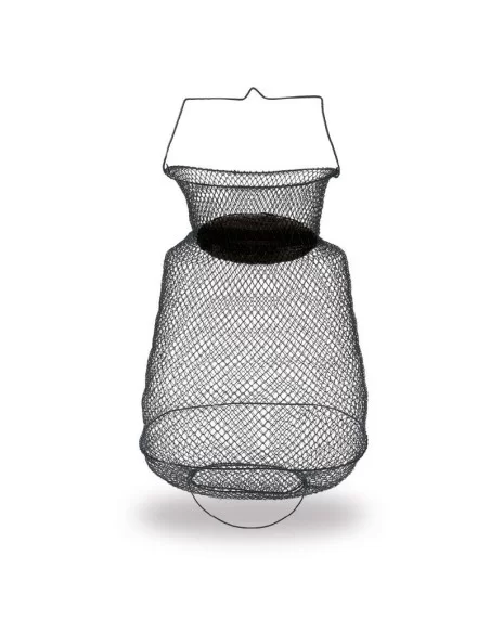 Retino da Pesca Galleggiante Porta Pesci in Metallo 40x28 cm Porta pesci Sele