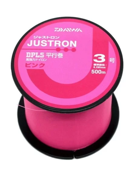 Daiwa Justron Filo da Pesca Pink 500 mt Fili da pesca Daiwa