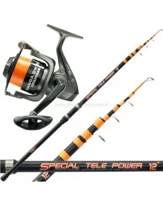 Kolpo Kit Pesa Surfcasting Barrel 160 gr Reel with Wire 6000 