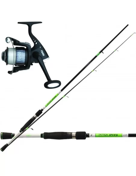 Tatler Kit Fishing Spinning with Rod 2.40 mt Reel and Wire