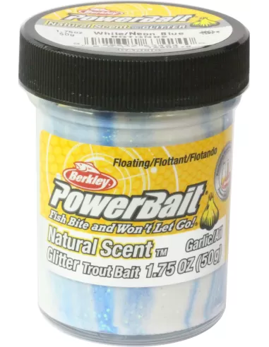 Pasta per Trote Berkley Select Glitter Trout Bait Garlic Esche da pesca Berkley
