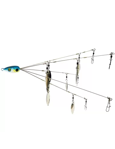 Yamashiro Umbrella Rig Alabama 5 Bracci Rig per la pesca Esche Artificiali Yamashiro