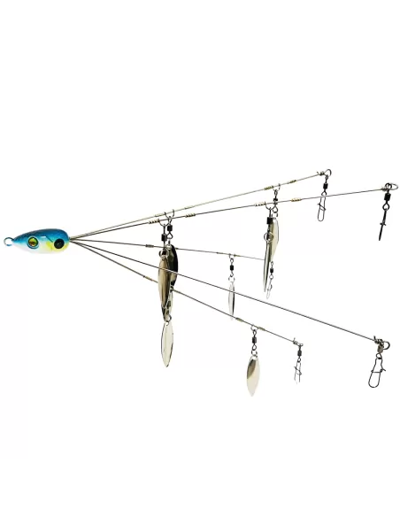 Yamashiro Umbrella Rig Alabama 5 Bracci Rig per la pesca Esche Artificiali Yamashiro