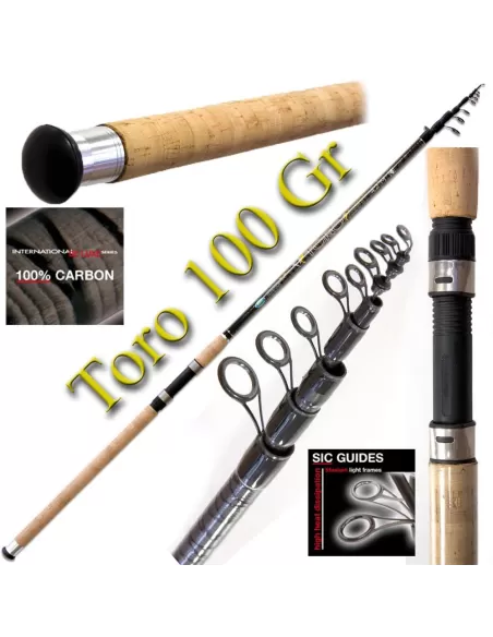 Canna da pesca - Toro 100gr Canne da pesca Lineaeffe