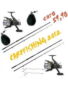 Carp Kit: 2 Rods 2 Reels 