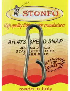 Stonfo Speed stainless steel 12-piece Snap 
