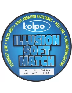 Illusion Soft Match Fishing Line 150m Kolpo Fishing Lines