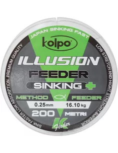Kolpo Illusion Feeder Sinking Fishing Wire 200 mt Method and Feeder