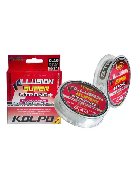 Kolpo Fluorocarbon Killusion Super Strong+ 50 mt Fluorocarbon Kolpo